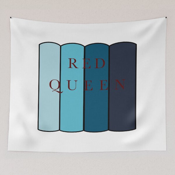 Item preview, Red Queen Bookstack designed and sold by doodlesbyCara.