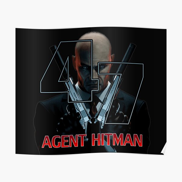 Agent 47 Posters Redbubble