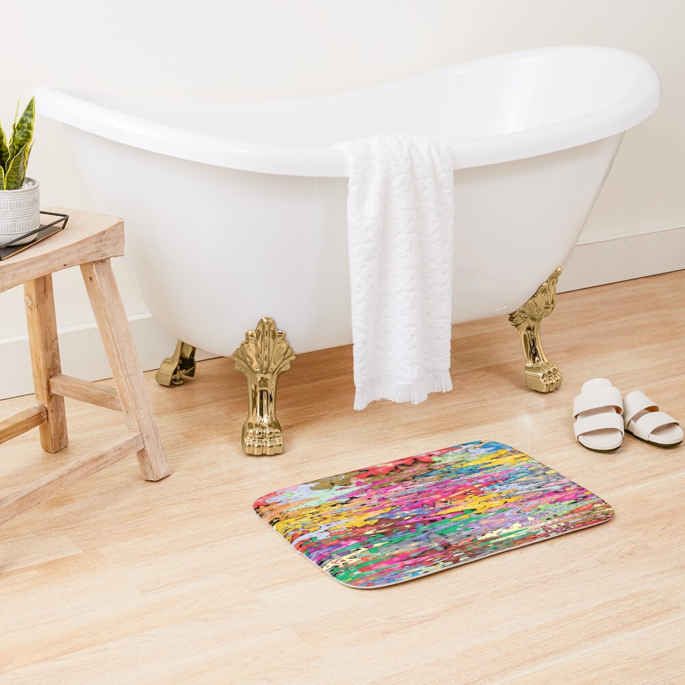 Item preview, Bath Mat designed and sold by rainbowarray.