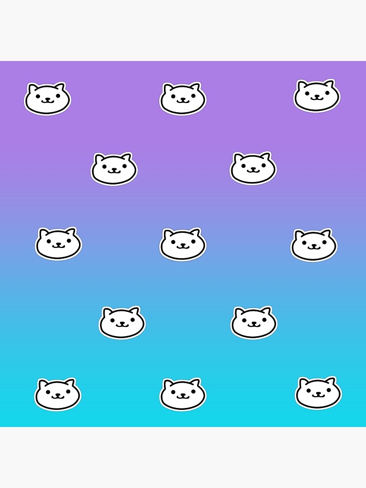 "Neko Atsume (Snowball)" Poster by ravensther Redbubble