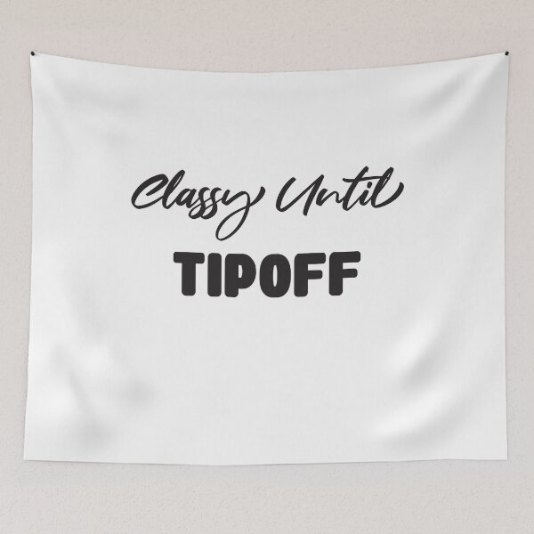 Artikelvorschau, Nobles Bis Tipoff T-Shirt entworfen und verkauft von Perfectstyles.