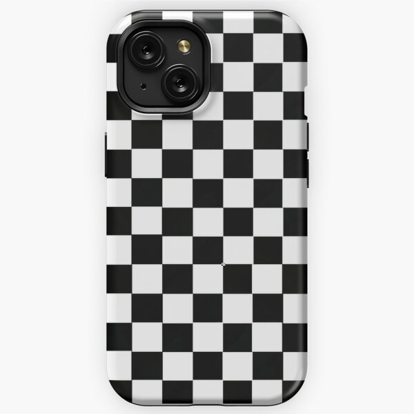 Designer Checkerboard iPhone Case for 13 12 11 Pro Max Wavy 