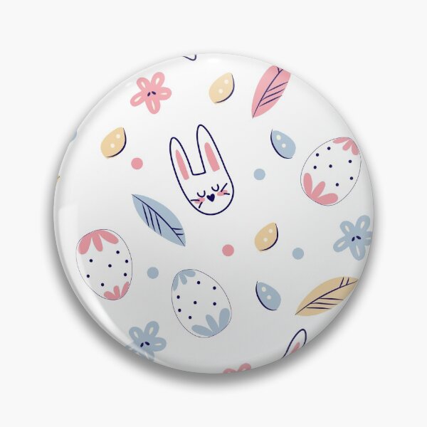 Item preview, Bunny Easter and eggs pattern  designed and sold by zouhairchnafa.