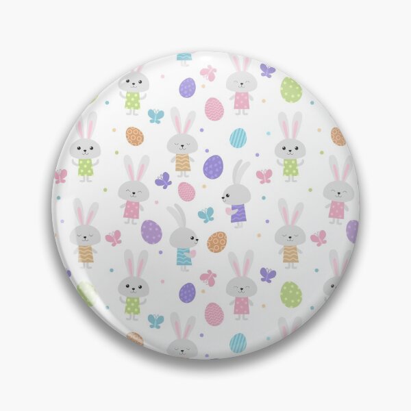 Item preview, Easter bunny and eggs pattern  designed and sold by zouhairchnafa.