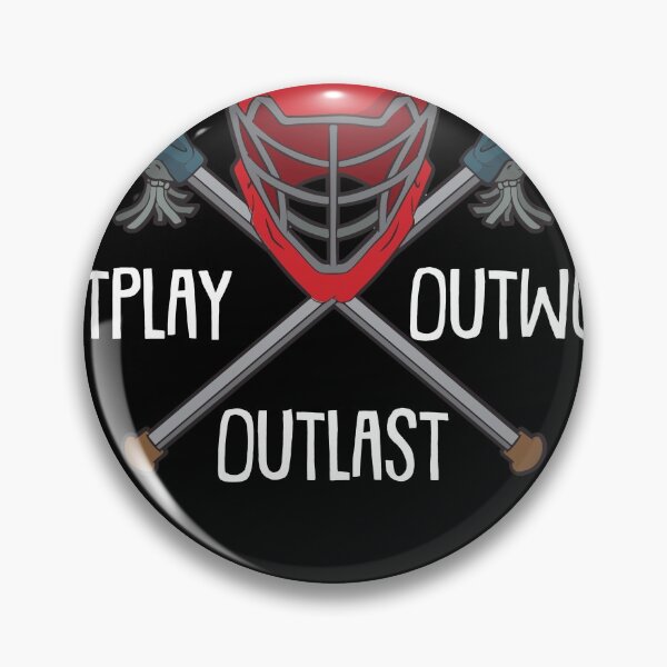 Item preview, Outplay Outwork Ouplay Funny Lacrosse Clothing designed and sold by Rzelemenz.