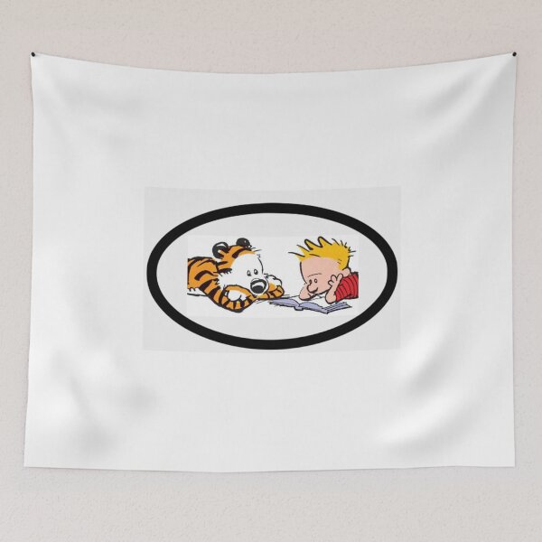 Item preview, Calvin and Hobbes Oval designed and sold by Jefflevin333.