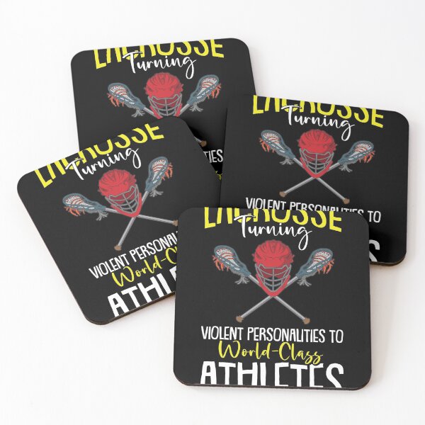 Item preview, Lacrosse Turning Violent Personalities  World Class Athlets  designed and sold by Rzelemenz.