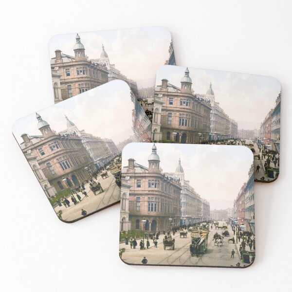 Item preview, Royal Avenue - Belfast Ireland - Circa 1900 Photochrom designed and sold by warishellstore.