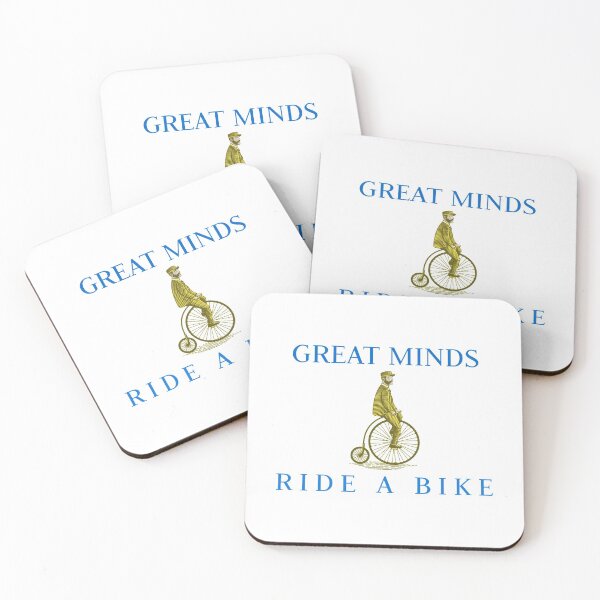 Item preview, Great Minds Yellow Bike designed and sold by Hooked-Atire.