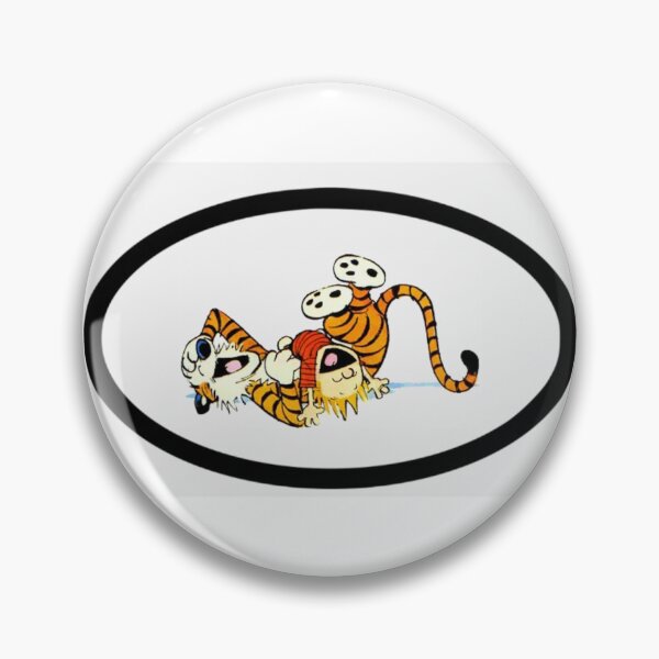 Item preview, Calvin and Hobbes Oval designed and sold by Jefflevin333.