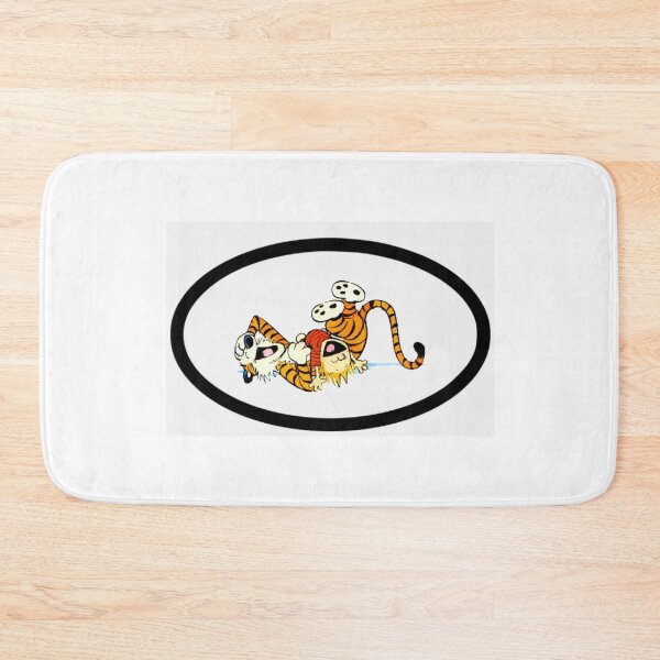 Item preview, Calvin and Hobbes Oval designed and sold by Jefflevin333.