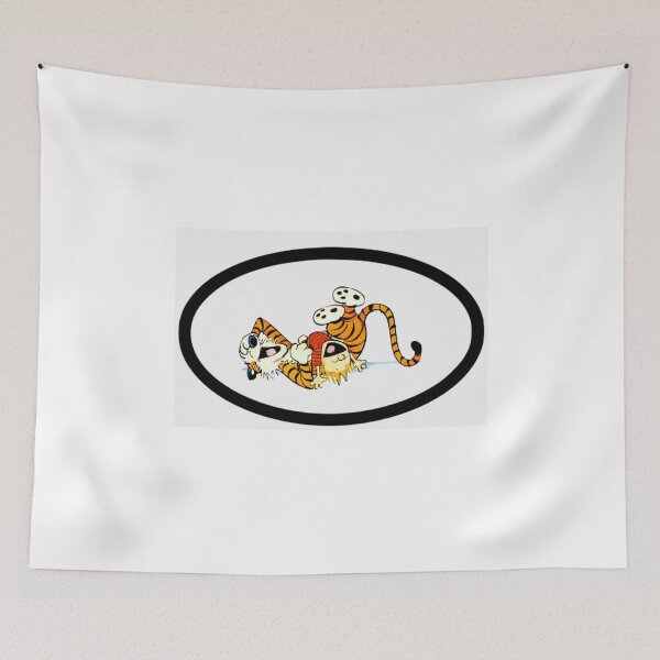 Item preview, Calvin and Hobbes Oval designed and sold by Jefflevin333.