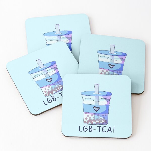 Item preview, Demiboy Pride Bubble Tea designed and sold by ForTheFrogWar.