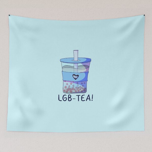 Item preview, Demiboy Pride Bubble Tea designed and sold by ForTheFrogWar.