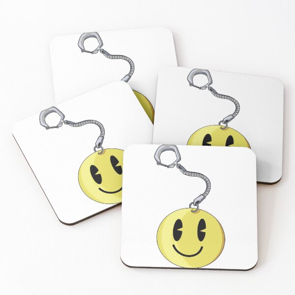 Item preview, Smiley Keychain designed and sold by doctorhoffman.