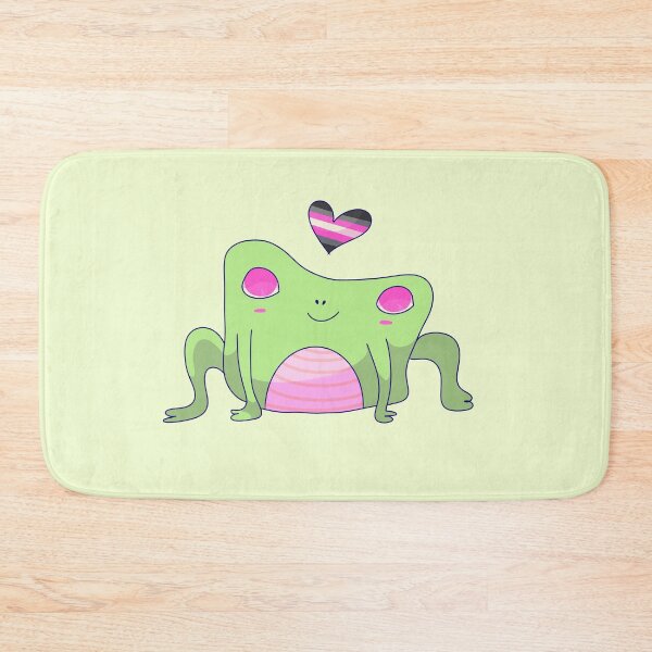 Item preview, Demigirl Pride Frog designed and sold by ForTheFrogWar.