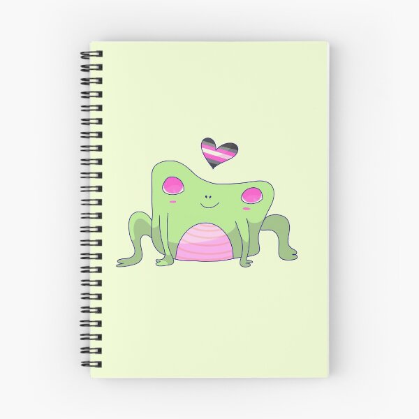 Item preview, Demigirl Pride Frog designed and sold by ForTheFrogWar.