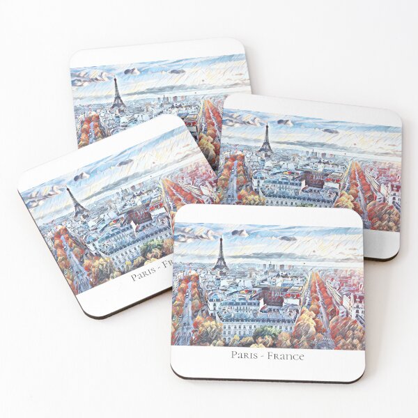 Item preview, Paris illustration design designed and sold by Legendary-stuff.