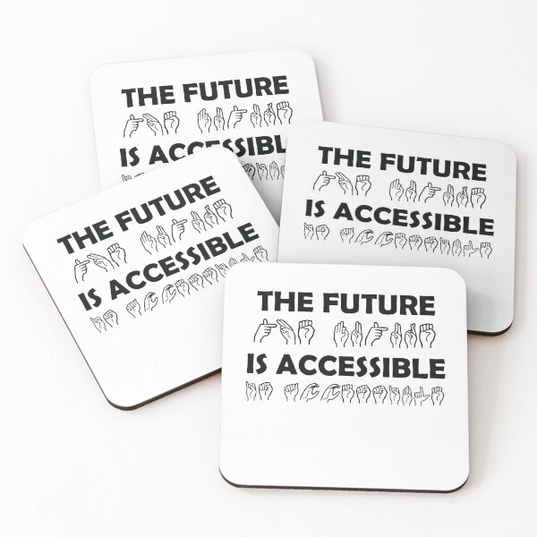Item preview, The Future Is Accessible Sign Language designed and sold by TravelScientist.
