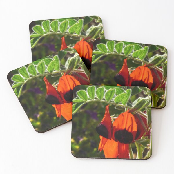 Item preview, Sturt's Desert Pea designed and sold by SACRED NATURE DESIGNS.