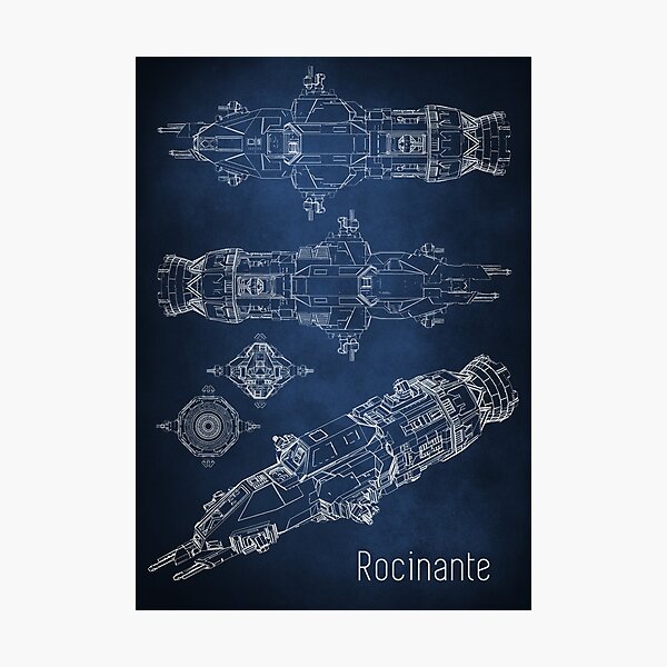 Item preview, Rocinante Blueprint designed and sold by onyxember.