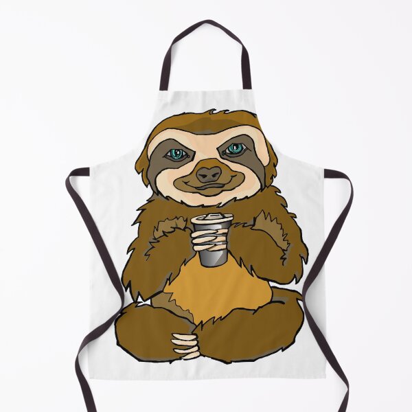 Item preview, Coffee loving Sloth designed and sold by RRSsketch.