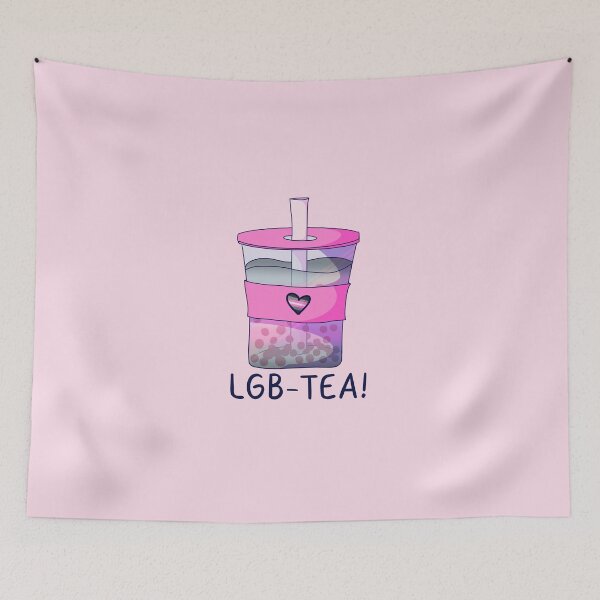 Item preview, Demigirl Pride Bubble Tea designed and sold by ForTheFrogWar.