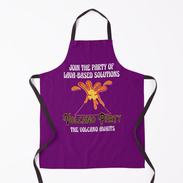 Item preview, Volcano Party for dark tee designed and sold by EDWARD HELLER.