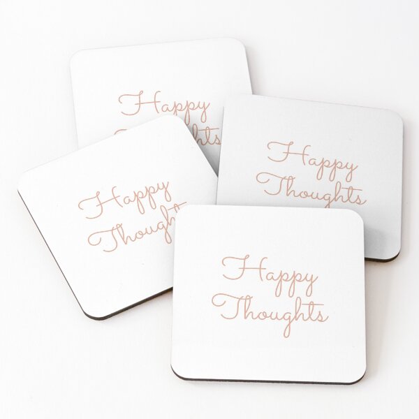 Item preview, Happy Thoughts in Rose Gold designed and sold by pinkfantasy.