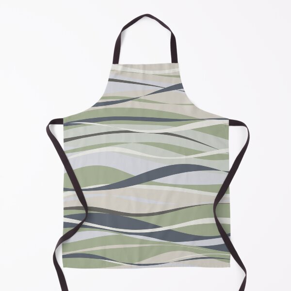 Item preview, Sage Waves Abstract Pattern designed and sold by kierkegaard.