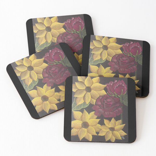 Item preview, Roses and Sunflowers  designed and sold by artsybrie.
