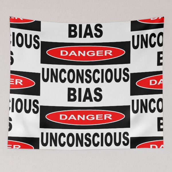Item preview, DANGER - UNCONSCIOUS BIAS designed and sold by sociographix.