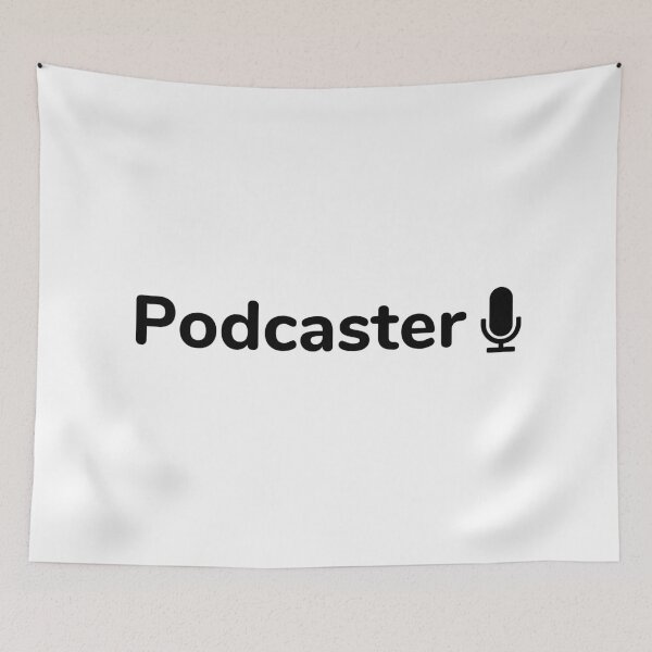 Item preview, Podcaster mic designed and sold by Inspirationmotivation.
