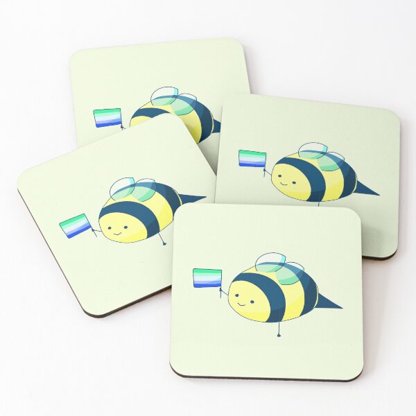 Item preview, Gay Man Pride Bee designed and sold by ForTheFrogWar.