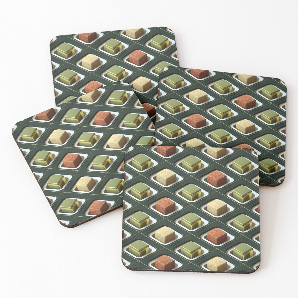 Item preview, Coasters (Set of 4) designed and sold by SpikyHarold.