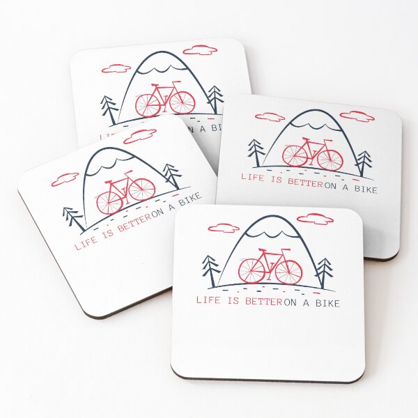 Item preview, Bicycle Life is better on a bike designed and sold by Hooked-Atire.