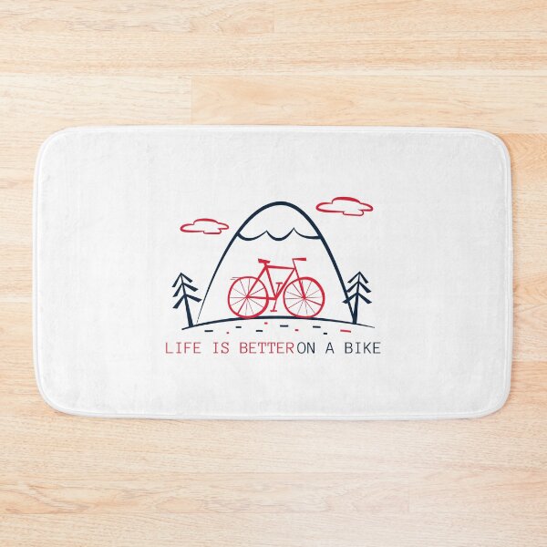 Item preview, Bicycle Life is better on a bike designed and sold by Hooked-Atire.