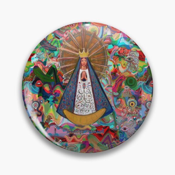 Item preview, Virgin of Lujan and graffitis designed and sold by Diego Manuel Rodriguez.
