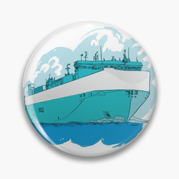 Item preview, Ro-Ro Ferry Illustration designed and sold by ajtechdesigns.
