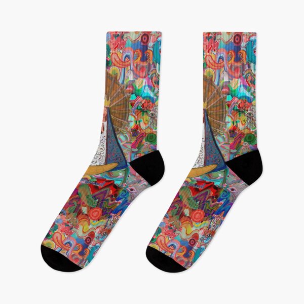Item preview, Virgin of Lujan and graffitis designed and sold by Diego Manuel Rodriguez.