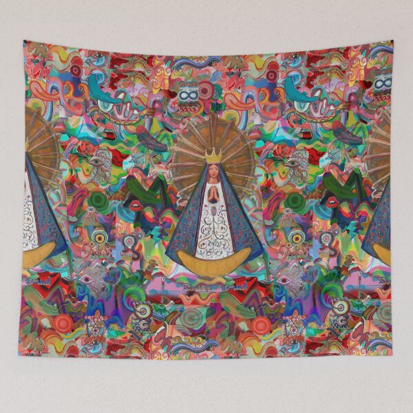 Item preview, Virgin of Lujan and graffitis designed and sold by Diego Manuel Rodriguez.