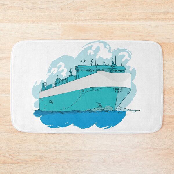 Item preview, Ilustración de ferry Ro-Ro designed and sold by ajtechdesigns.