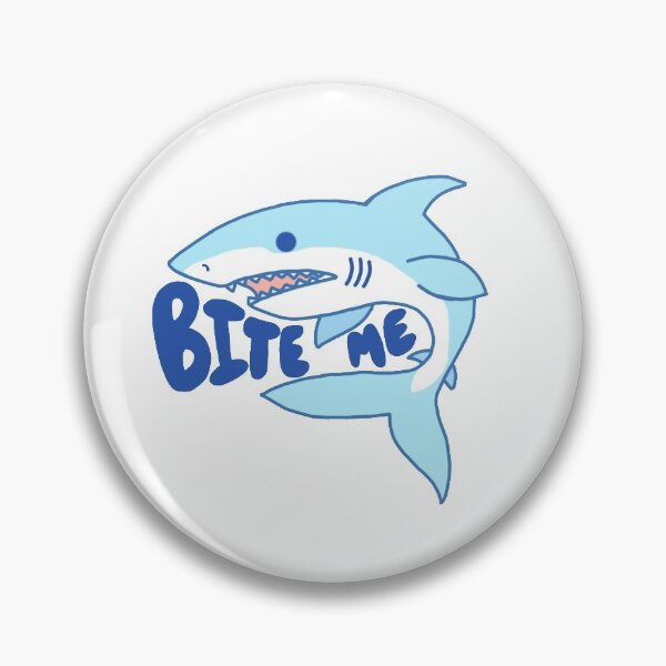 Item preview, Bite Me Shark designed and sold by sure-why-not.