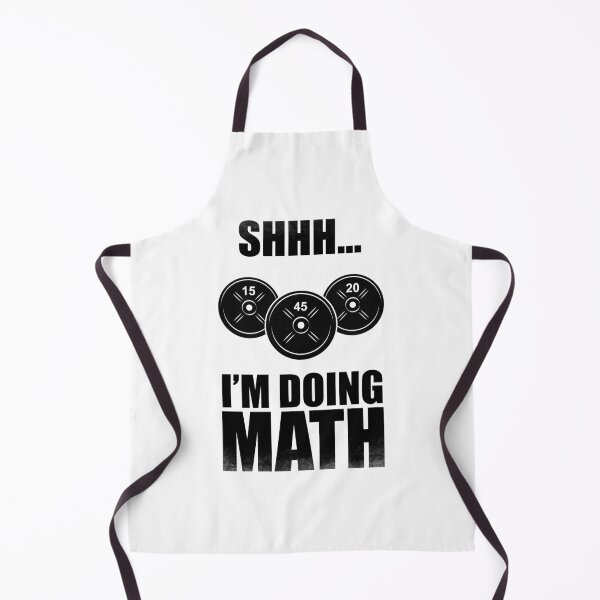 Item preview, Shhh I Am Doing Math - Funny Lifting designed and sold by motivationaltee.