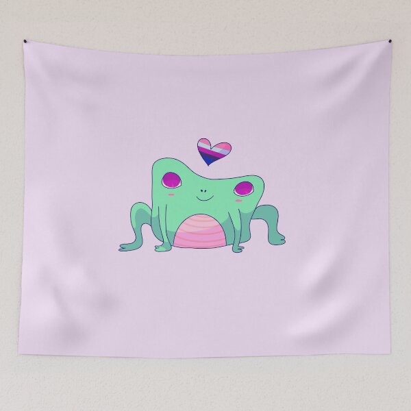 Item preview, Genderfluid Pride Frog designed and sold by ForTheFrogWar.
