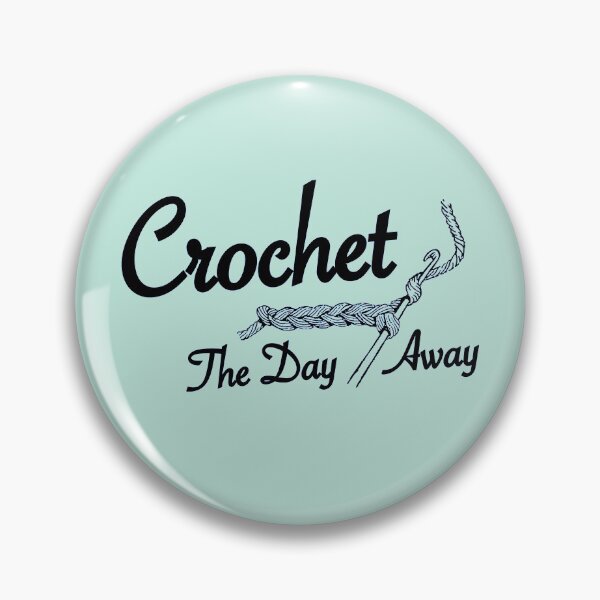 Item preview, Crochet The Day Away - Black Text designed and sold by softbluehum.