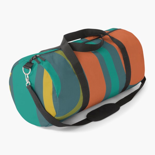 Item preview, Palm Springs Retro Midcentury Modern Abstract Pattern in Mid Mod Orange, Olive, Teal, and Mustard designed and sold by kierkegaard.