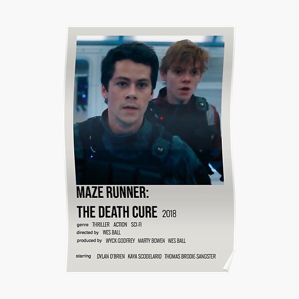 maze runner the death cure poster