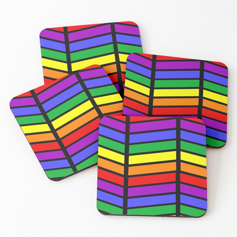 Item preview, Coasters (Set of 4) designed and sold by rainbowarray.