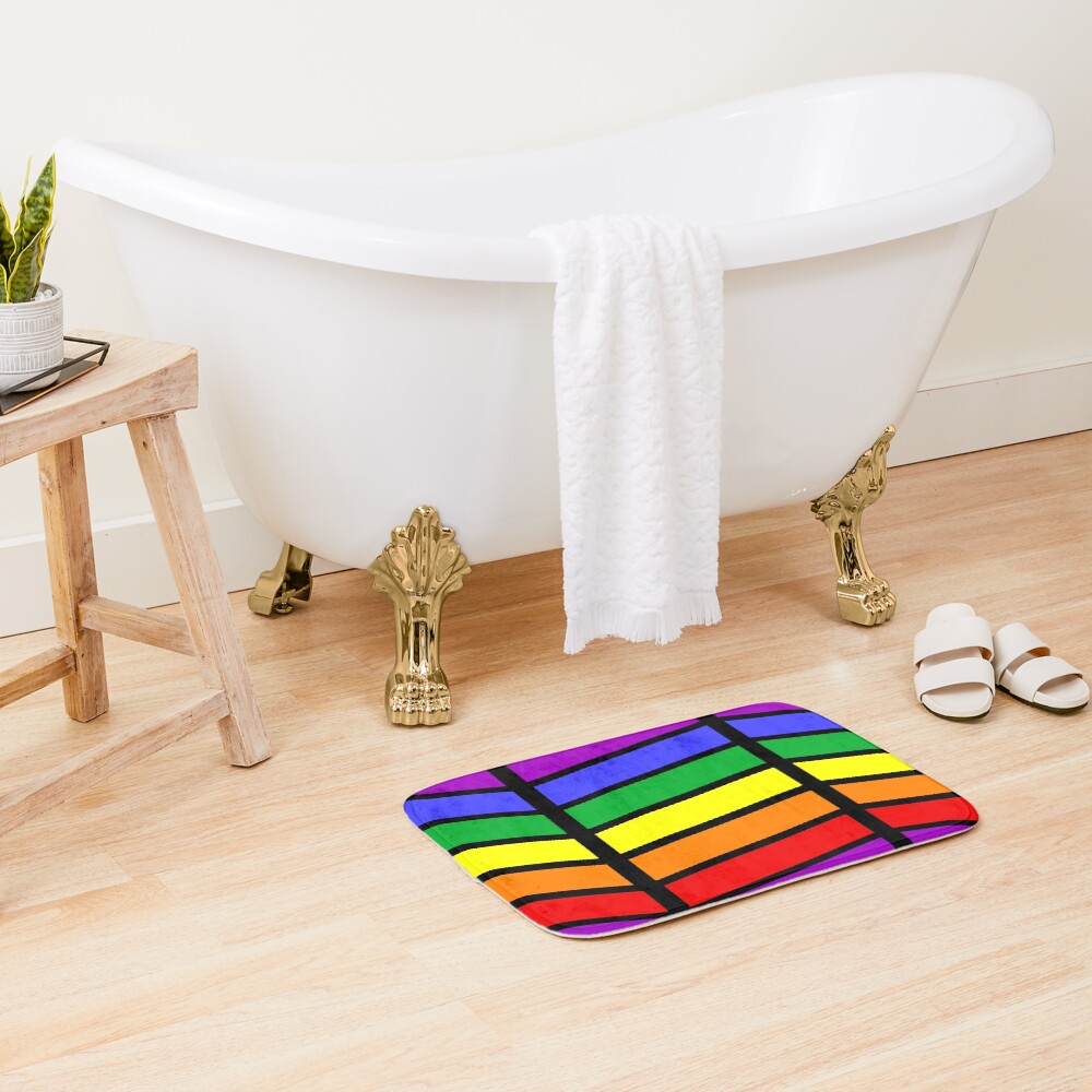 Item preview, Bath Mat designed and sold by rainbowarray.